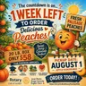 One Week Left to Order Rotary Peaches!