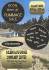 8AM-5PM Rummage Sale @ Golden Gate Grange