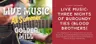 Live Music for Friday, Sep. 4th