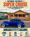 2-8PM Golden Super Cruise Viewing Party @ Golden Outpost
