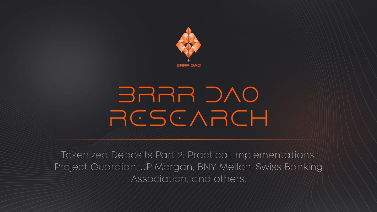 Tokenized Deposits Part 2: Practical Implementations