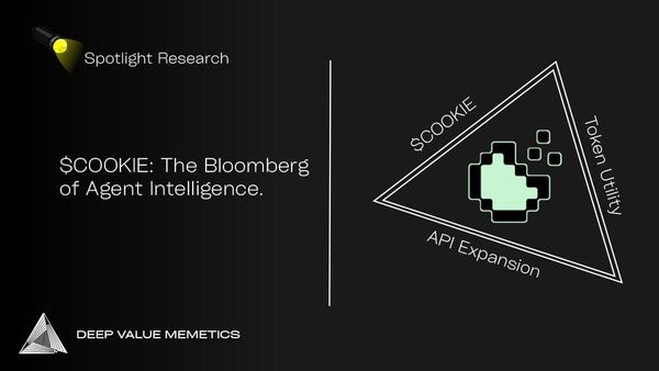 $COOKIE: The Bloomberg of Agent Intelligence