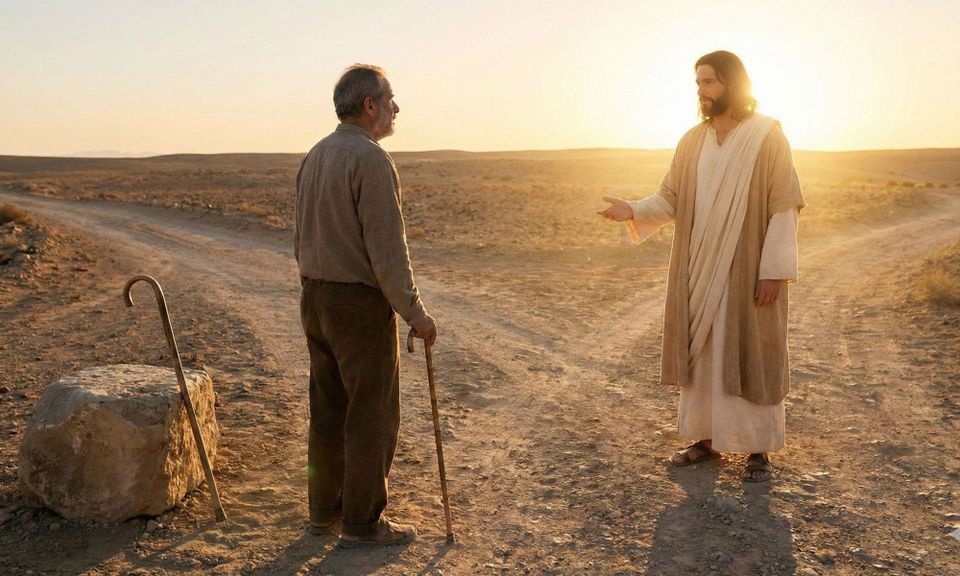 What would you ask of The Carpenter—for a new staff or Sight?