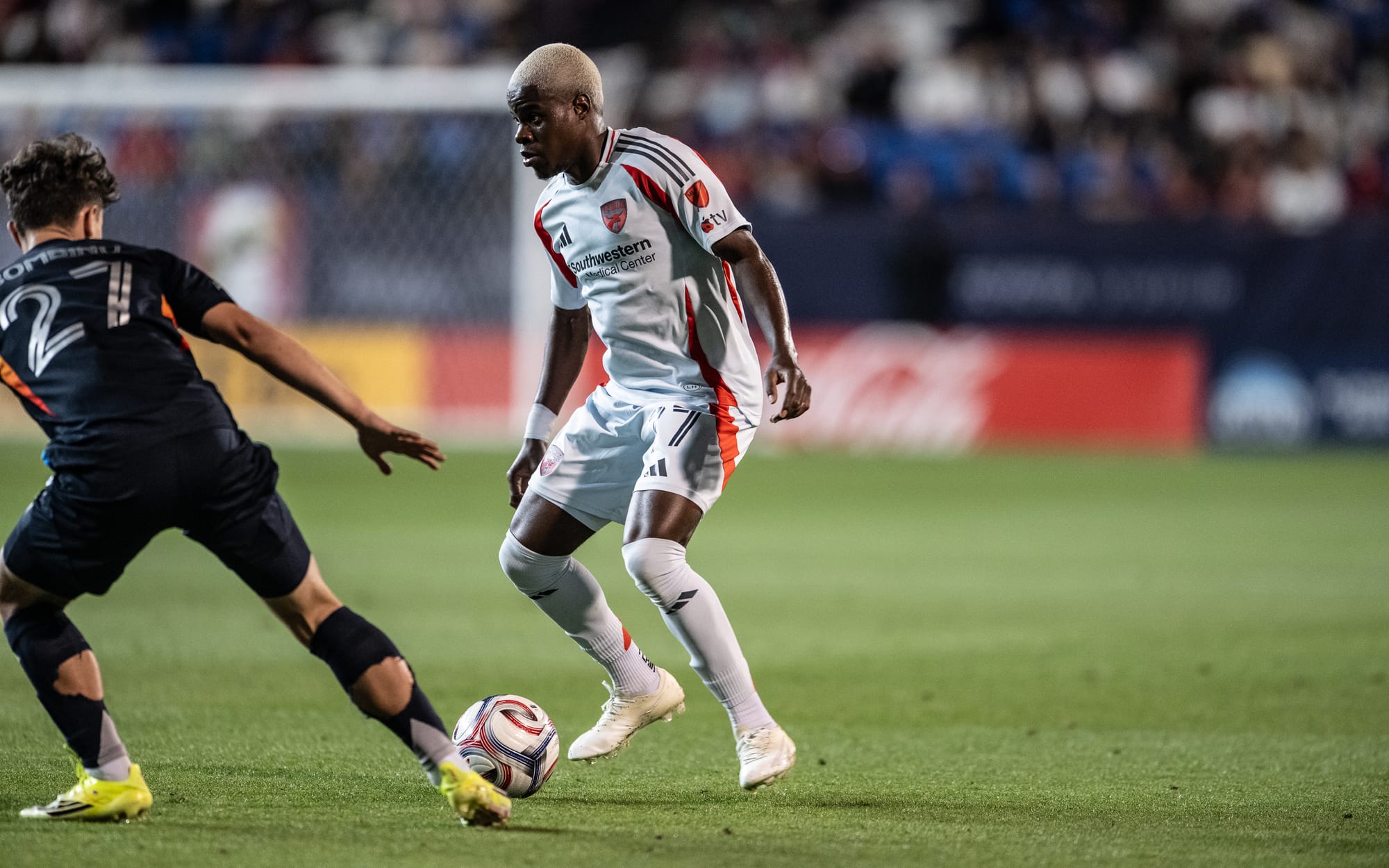 Bernard Kamungo against San Diego. (Photo via Mike Brooks)