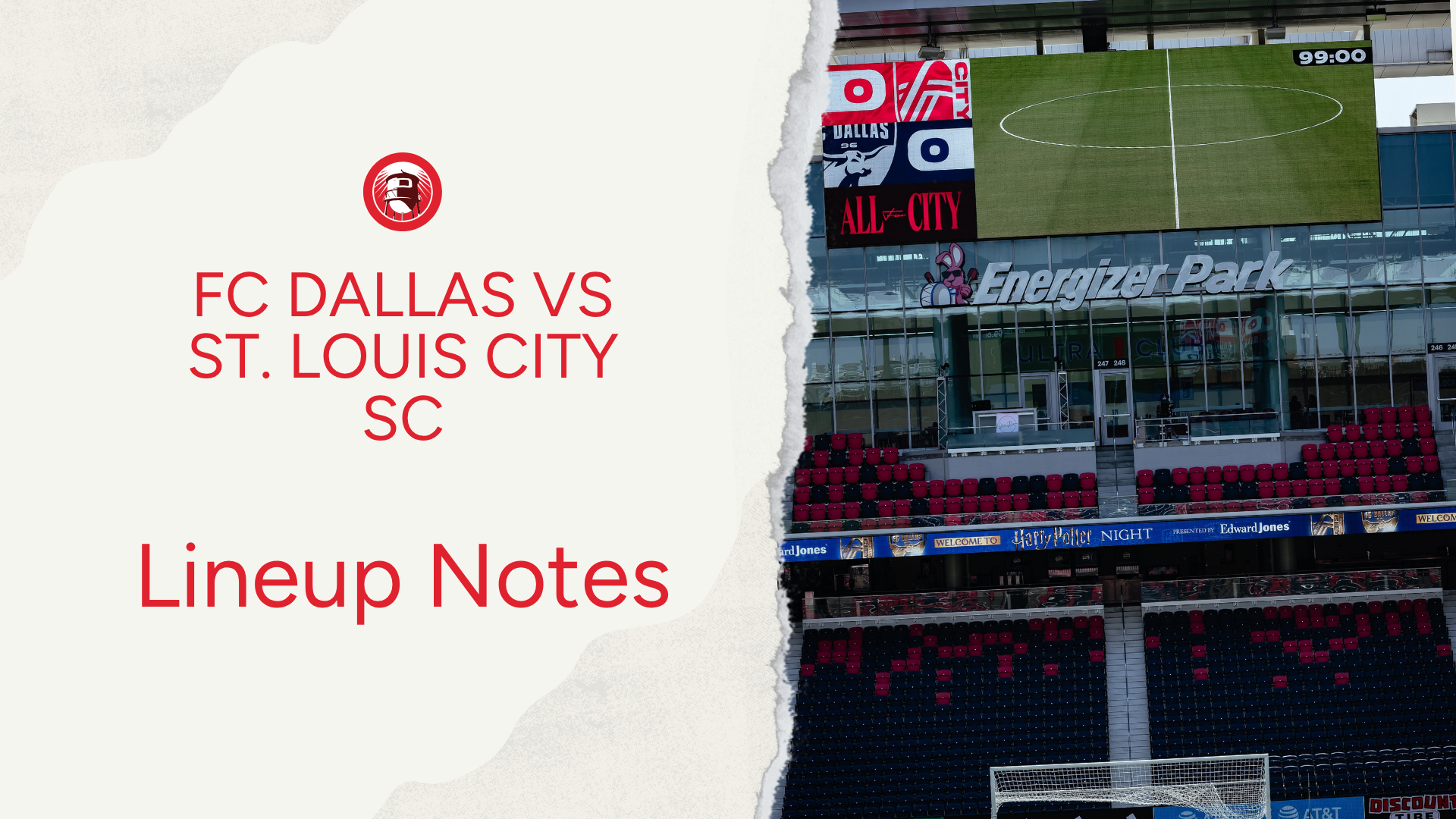 FC Dallas vs St. Louis CITY SC: Lineup notes 📝
