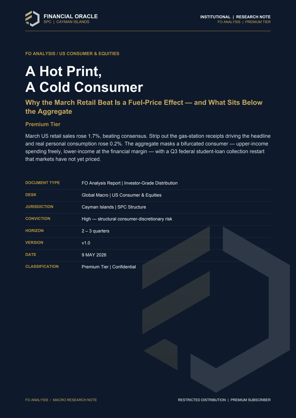 A Hot Print, A Cold Consumer — cover