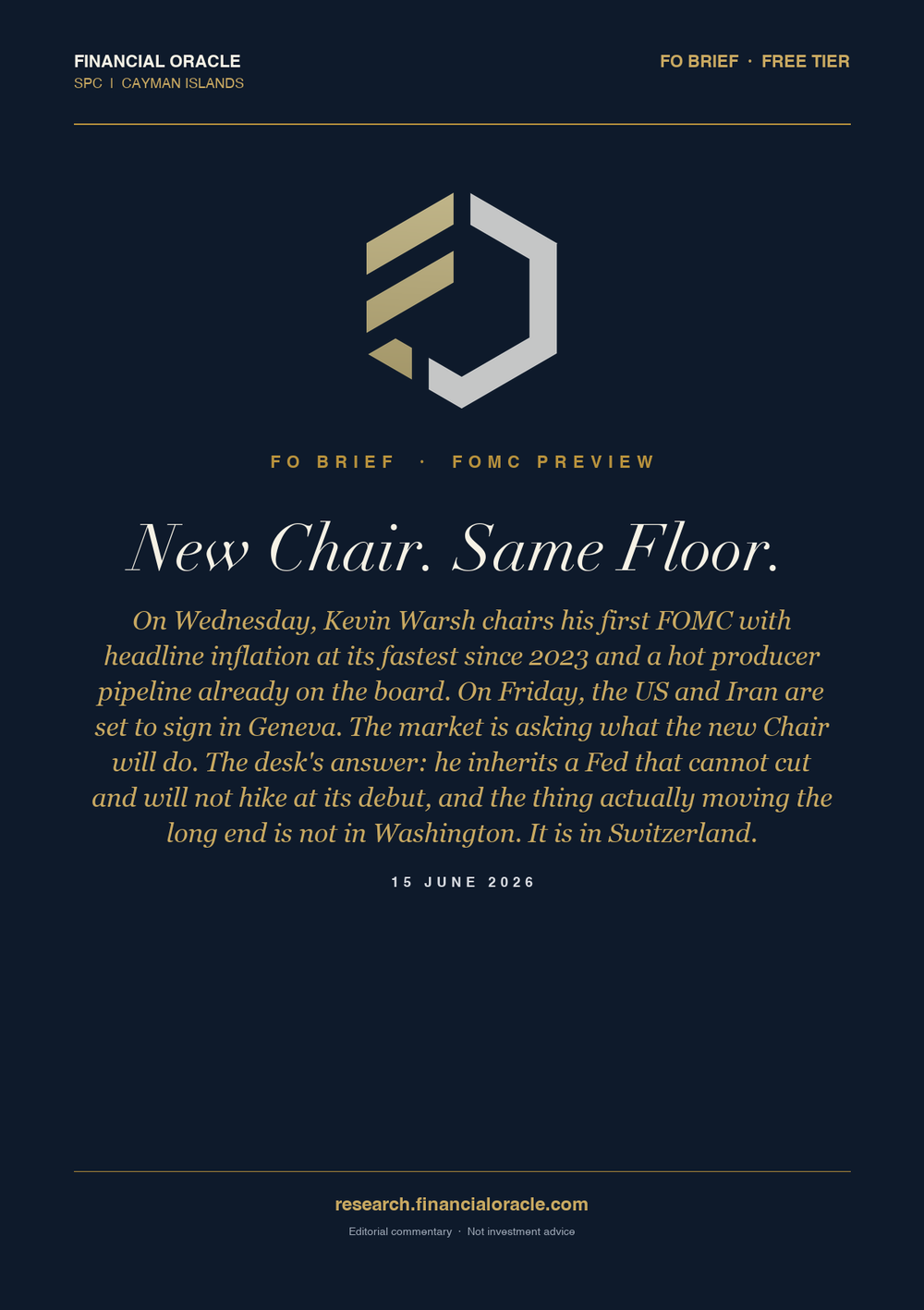 New Chair. Same Floor.: cover