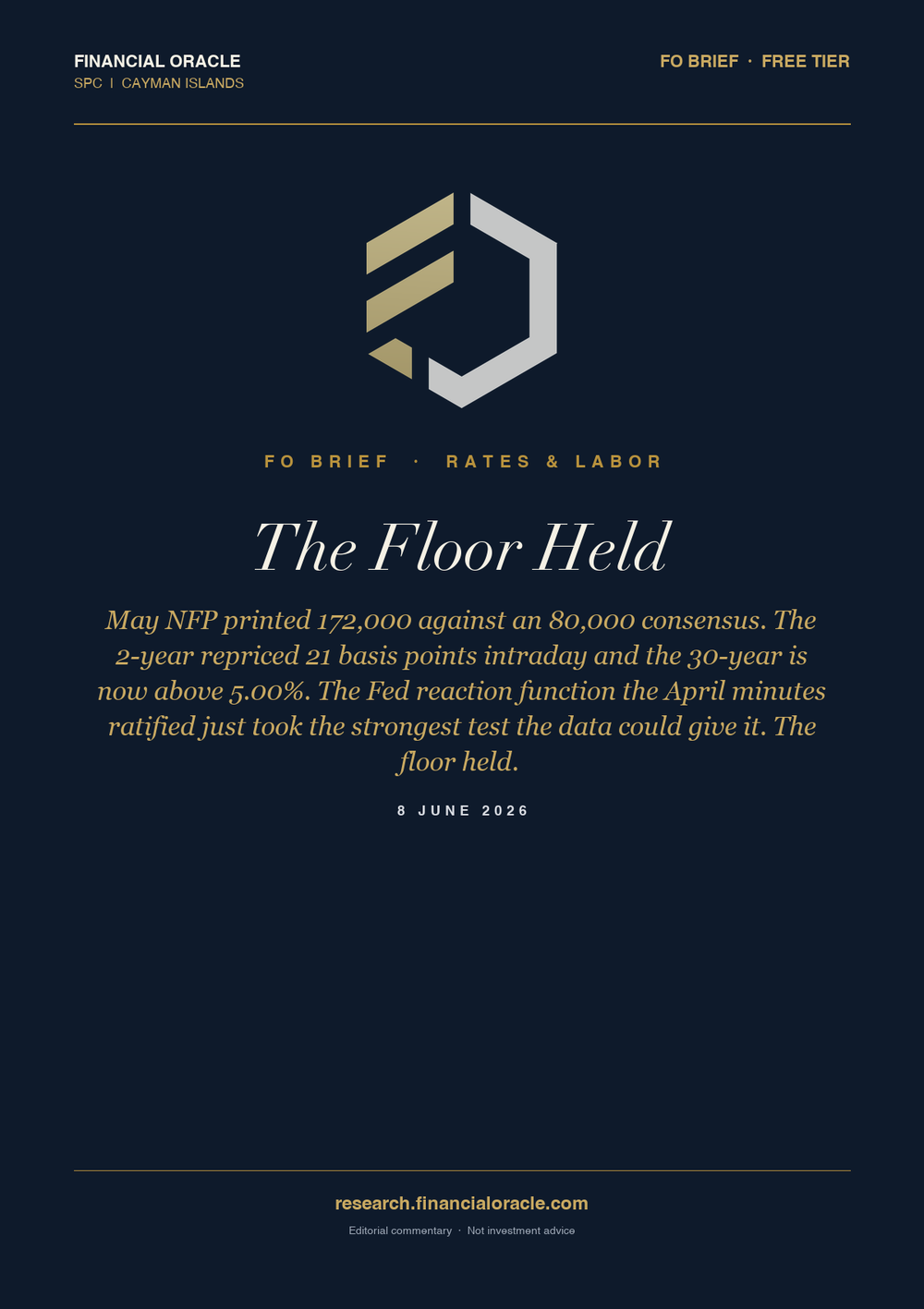 The Floor Held: cover