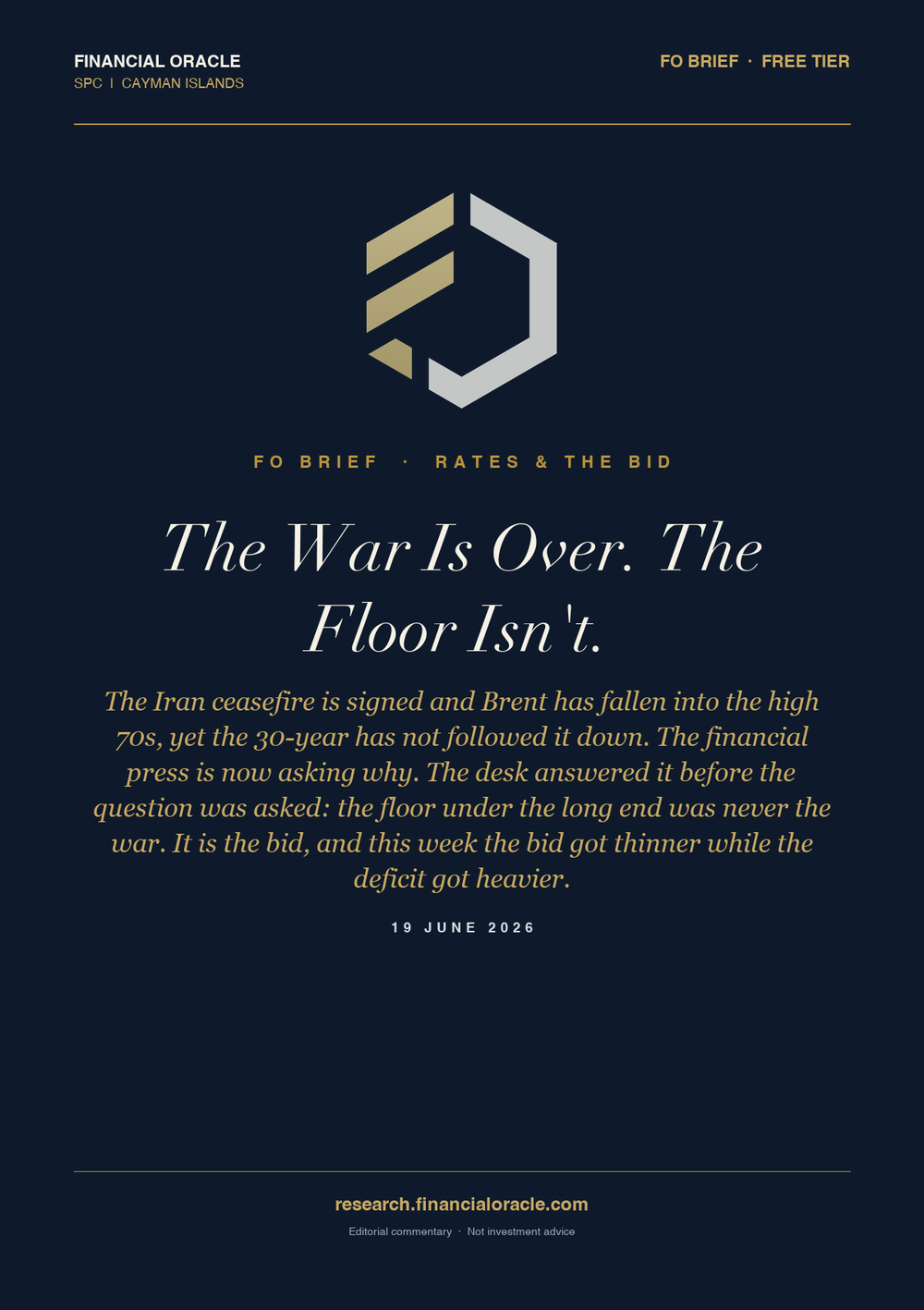 The War Is Over. The Floor Isn't.: cover