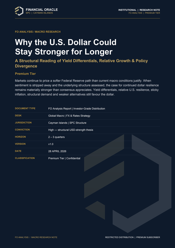 Why the U.S. Dollar Could Stay Stronger for Longer — cover