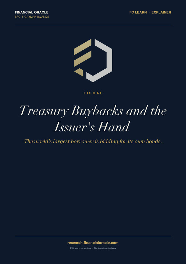 Treasury Buybacks and the Issuer's Hand: cover
