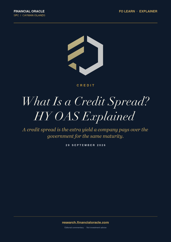 What Is a Credit Spread? HY OAS Explained: cover