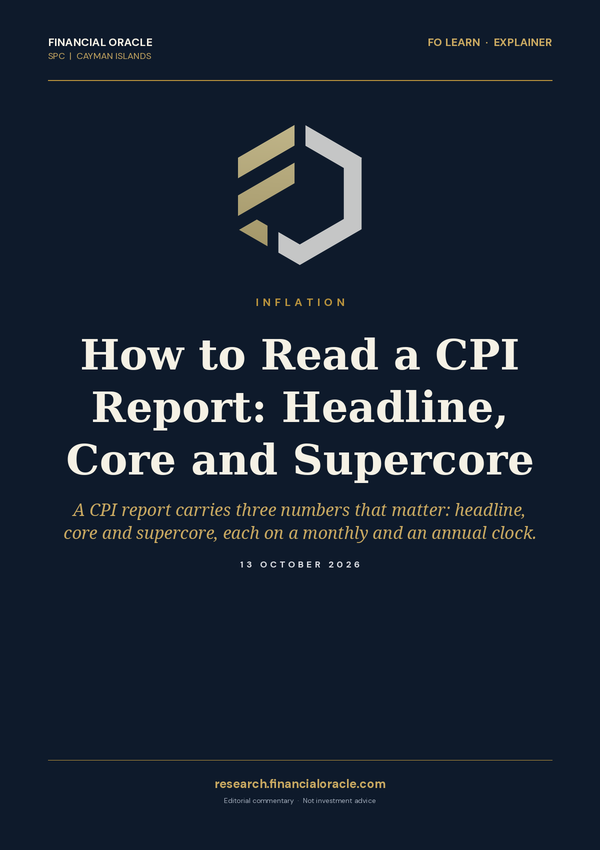 How to Read a CPI Report: Headline, Core and Supercore: FO Research cover