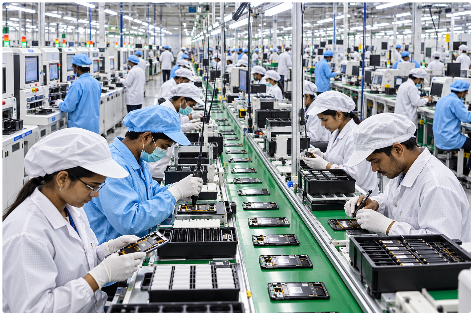 India’s Industrial Output Jumps 8% as Manufacturing Accelerates