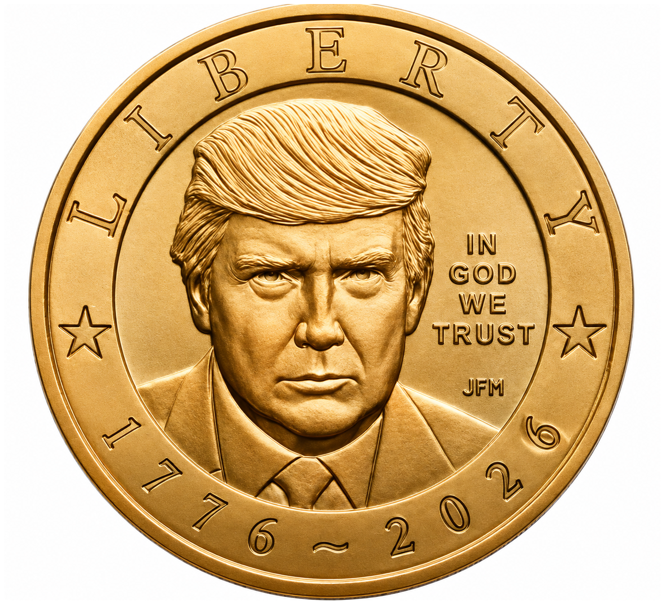 US Mint releases $1 coin featuring Trump, first living president on currency in a century