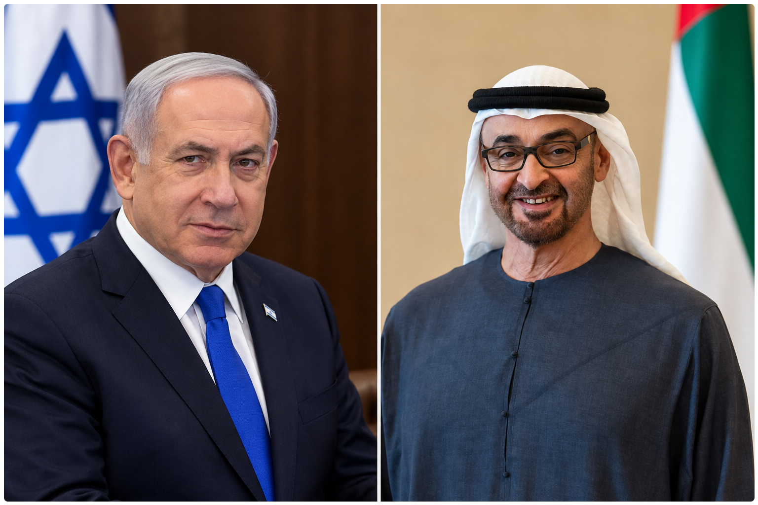 Netanyahu Makes Unannounced Visit to Abu Dhabi for Talks With UAE President