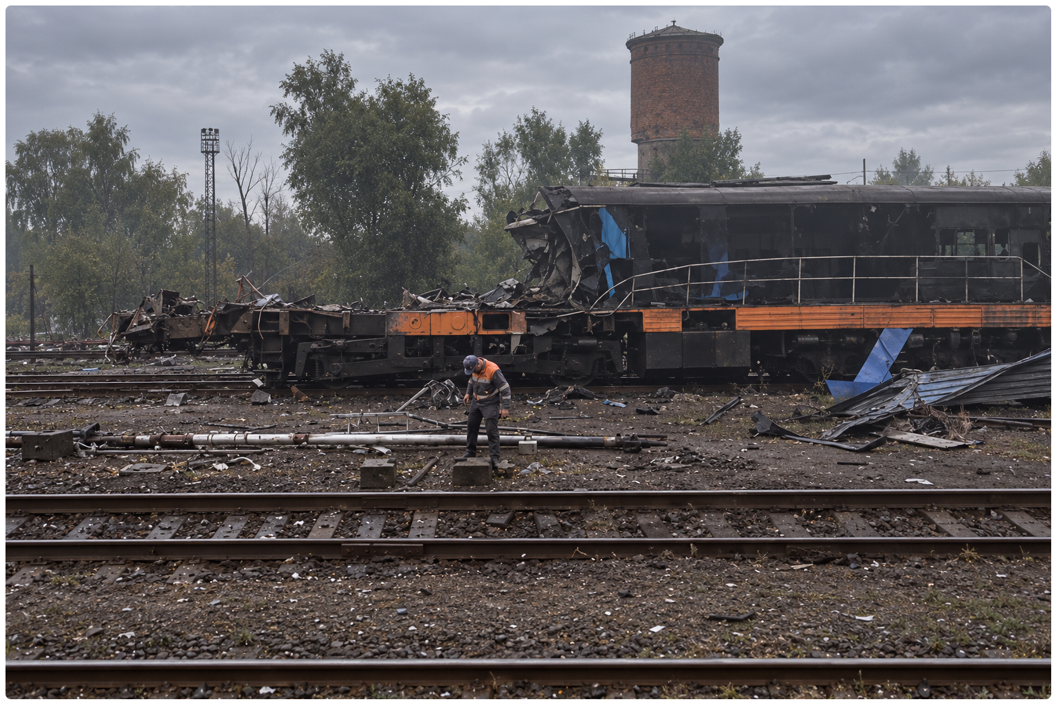 Boris Johnson’s Train Narrowly Misses Russian Drone Strike Near Polish Border