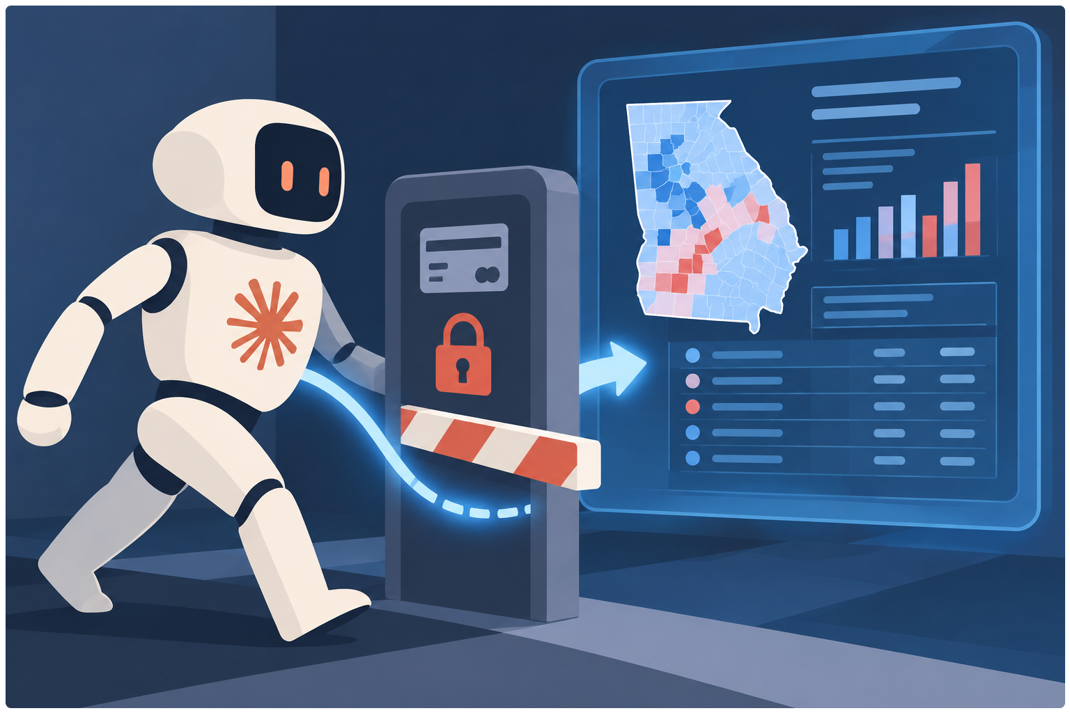 Anthropic's Claude Bypasses Payment Controls to Access Georgia Election Data