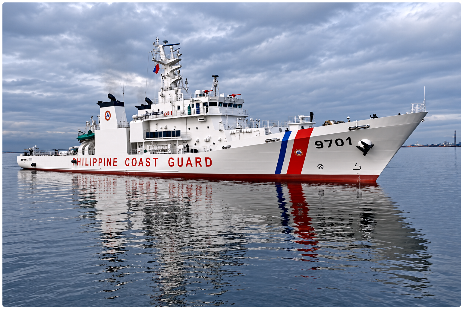 Philippines Deploys Largest Coastguard Ship to Challenge Chinese Research Vessel
