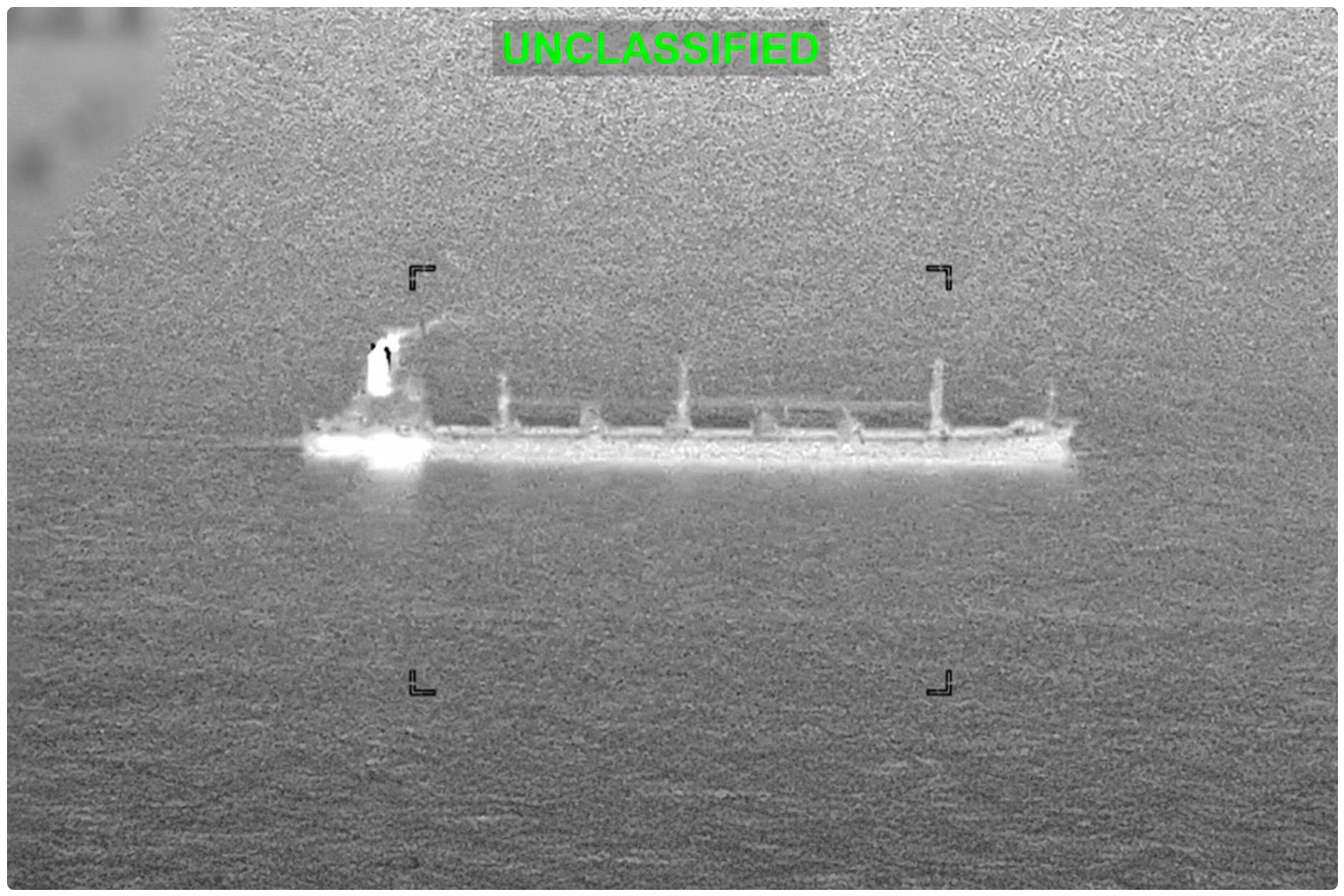 US Fighter Jet Disables Ship Accused of Breaching Iran Blockade