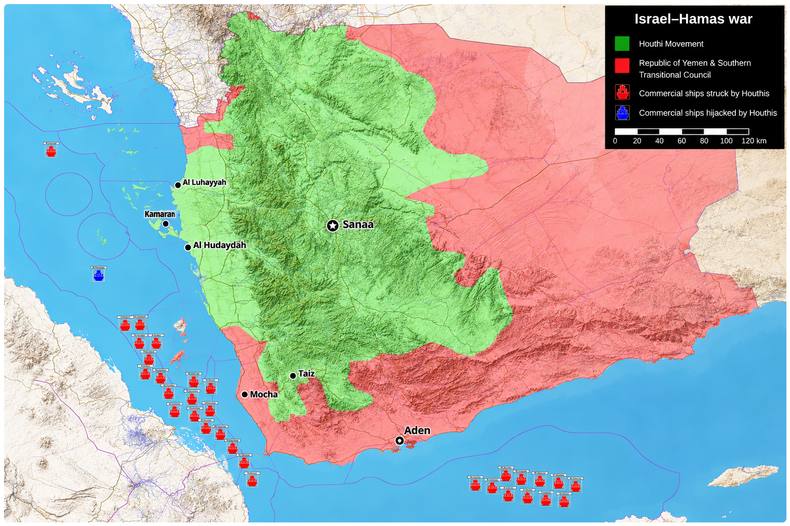 Yemeni Forces Retake Bab el-Mandeb Coast From Houthis