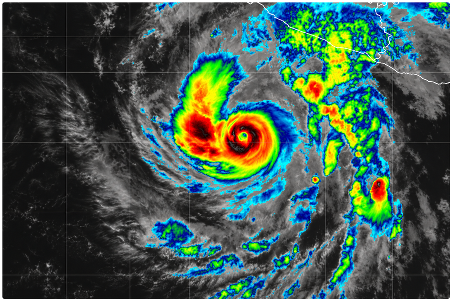 Hurricane Trudy Strengthens to Category 3 off Mexico