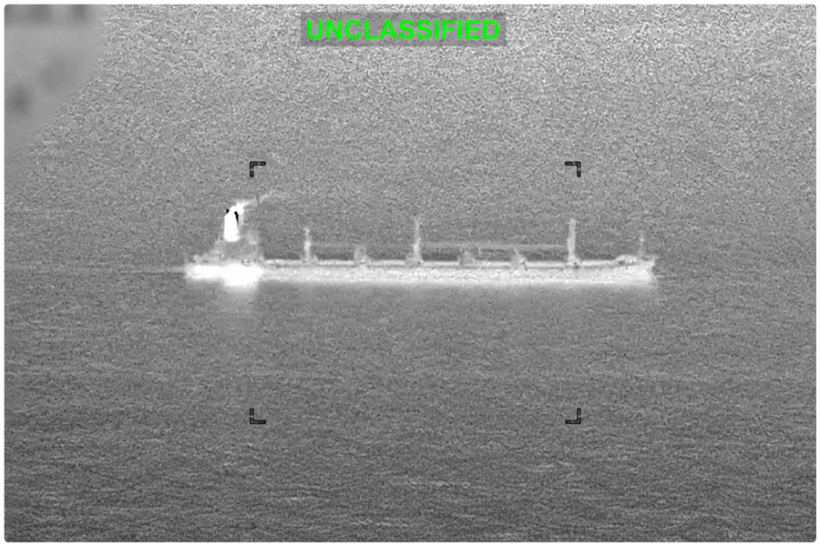US Fighter Jet Disables Ship Accused of Breaching Iran Blockade