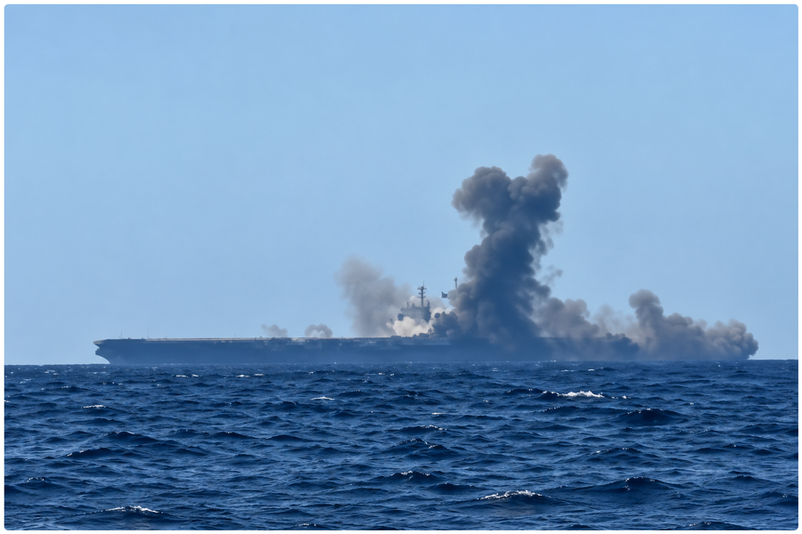 Iran Says Supertanker Struck Naval Mine in Strait of Hormuz