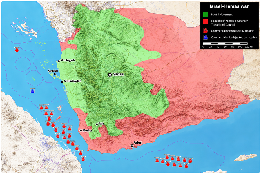 Yemeni Forces Retake Bab el-Mandeb Coast From Houthis