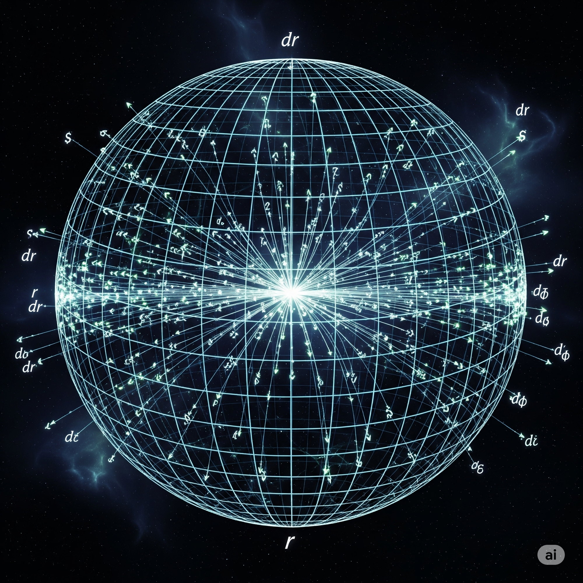 The Euclidean Metric in Spherical Coordinates