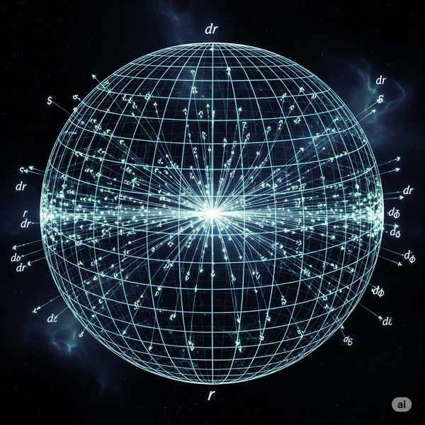 The Euclidean Metric in Spherical Coordinates