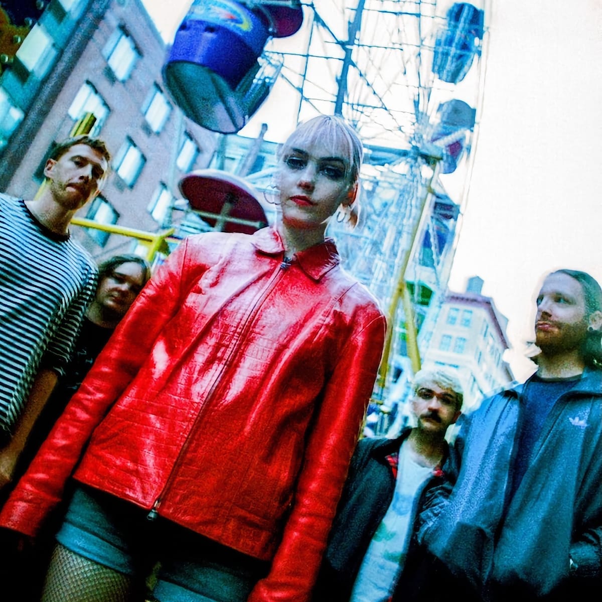 Just Mustard at the fairground - Photo by Conor James