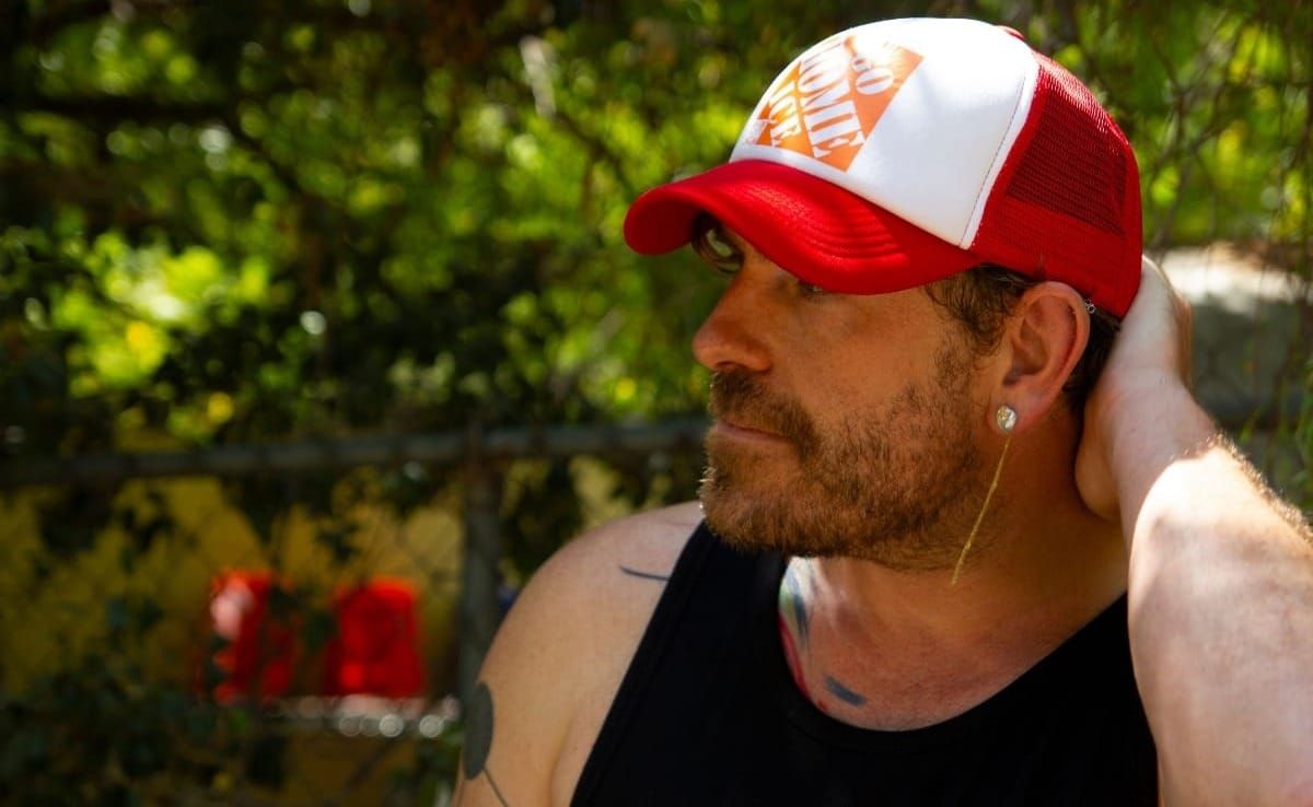 Ted Hearne wearing a Home Depot cap - Photo by Nia Easley