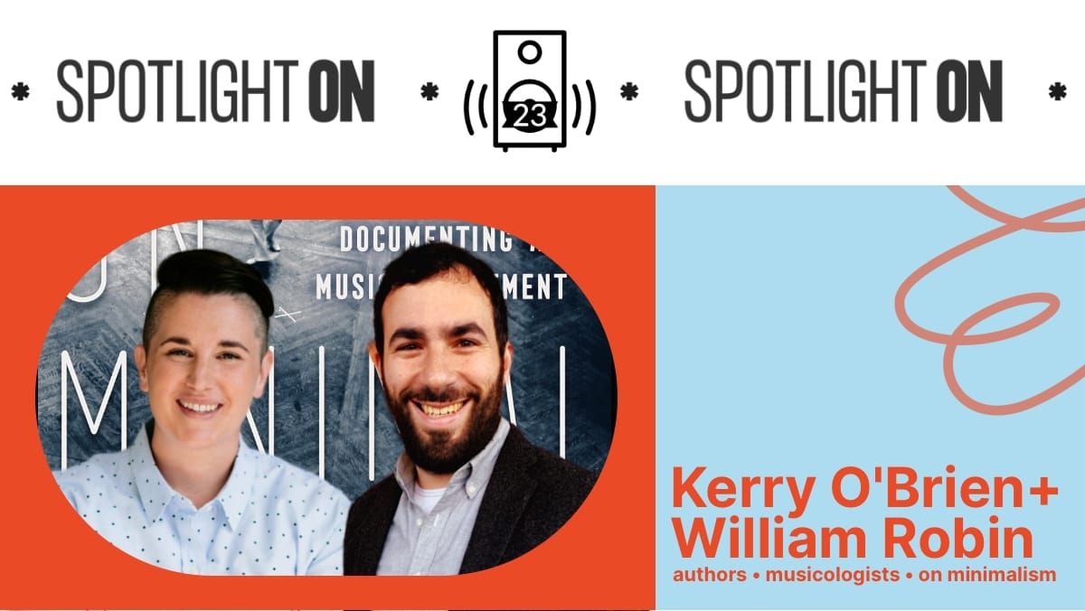 On Minimalism: Kerry O'Brien and William Robin in conversation - Transcript feature image