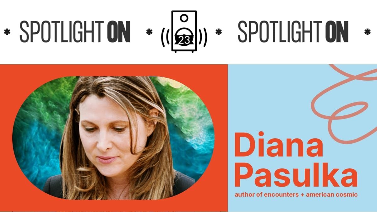 Diana Pasulka: a religious study of UFOs and nonhuman intelligences - Transcript feature image
