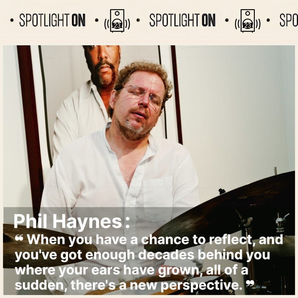 Phil Haynes: a renowned jazz drummer chases the masters - Transcript feature image