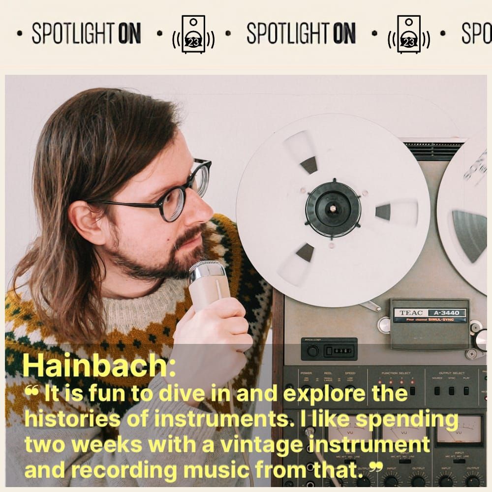 Hainbach: crafting soundscapes from forgotten relics - Transcript feature image