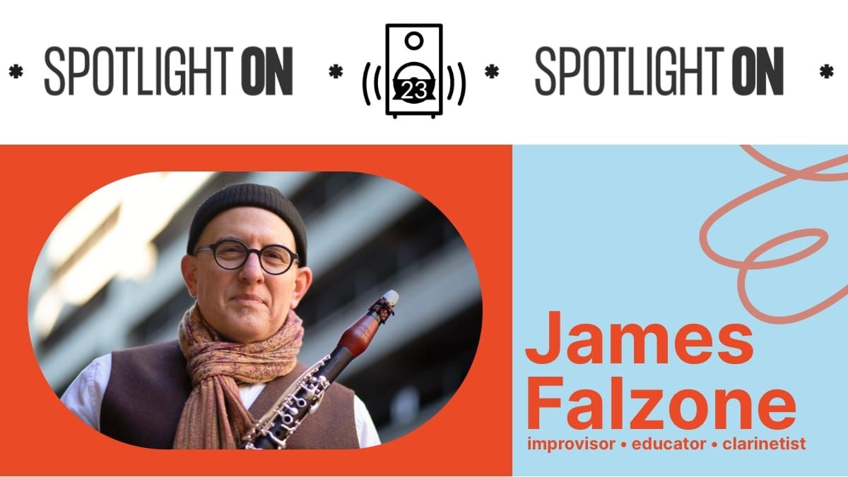 James Falzone: joyful noise from the pain stick - Transcript feature image