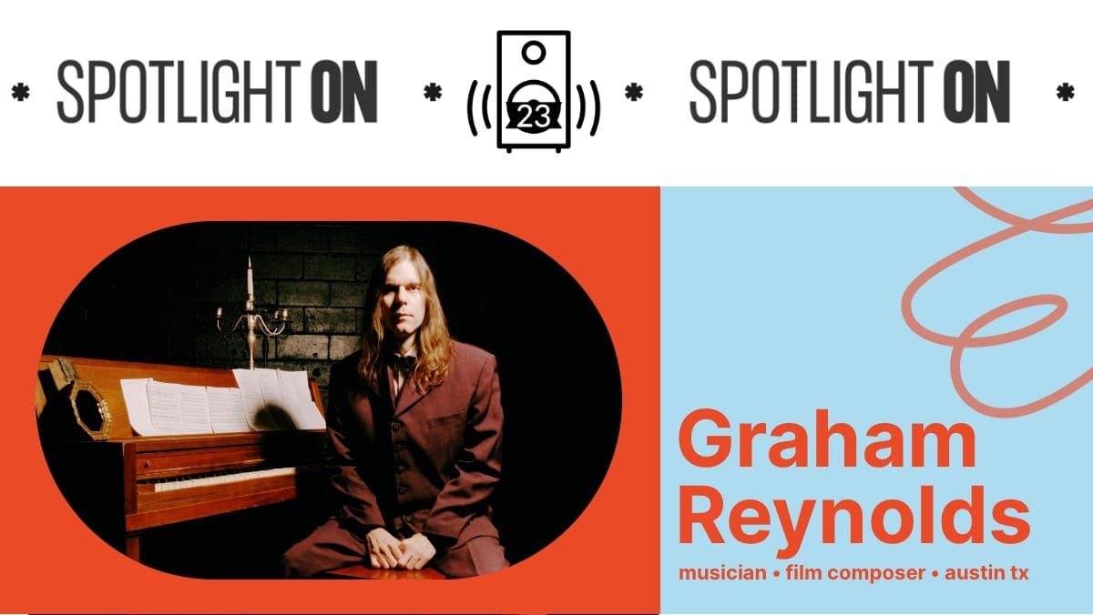 Graham Reynolds: soundtrack virtuoso takes center stage - Transcript feature image