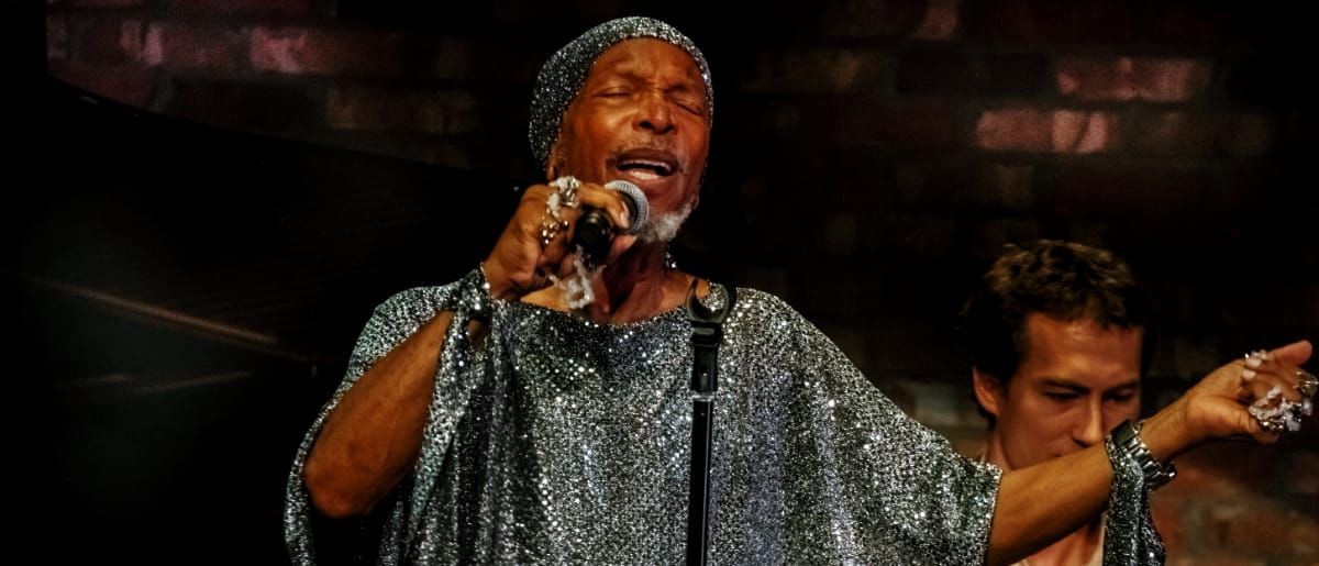 Robert Callender performing live at Timucua. Photo by Jim Leatherman.