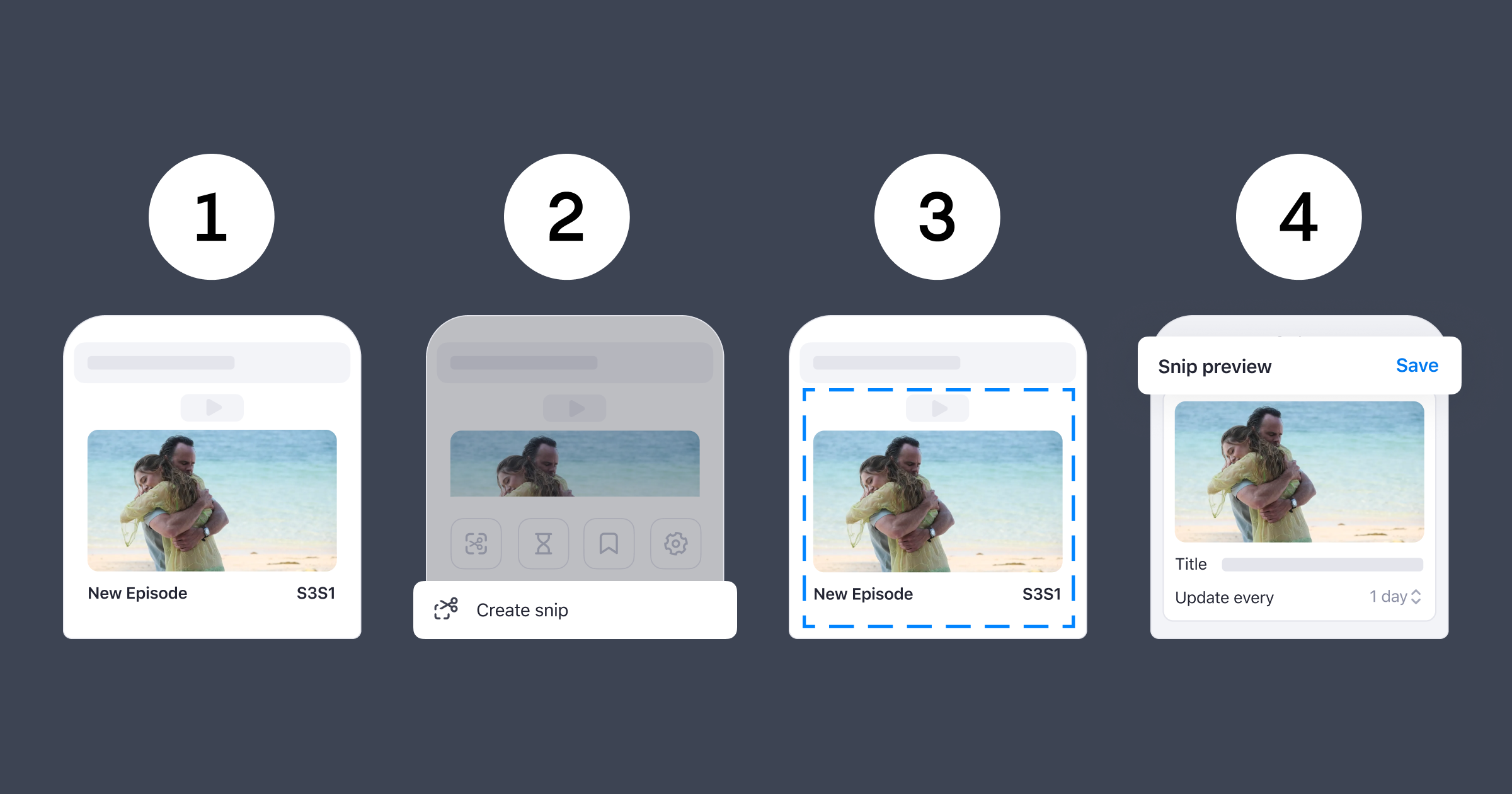 How to Create a Snip in four Simple Steps