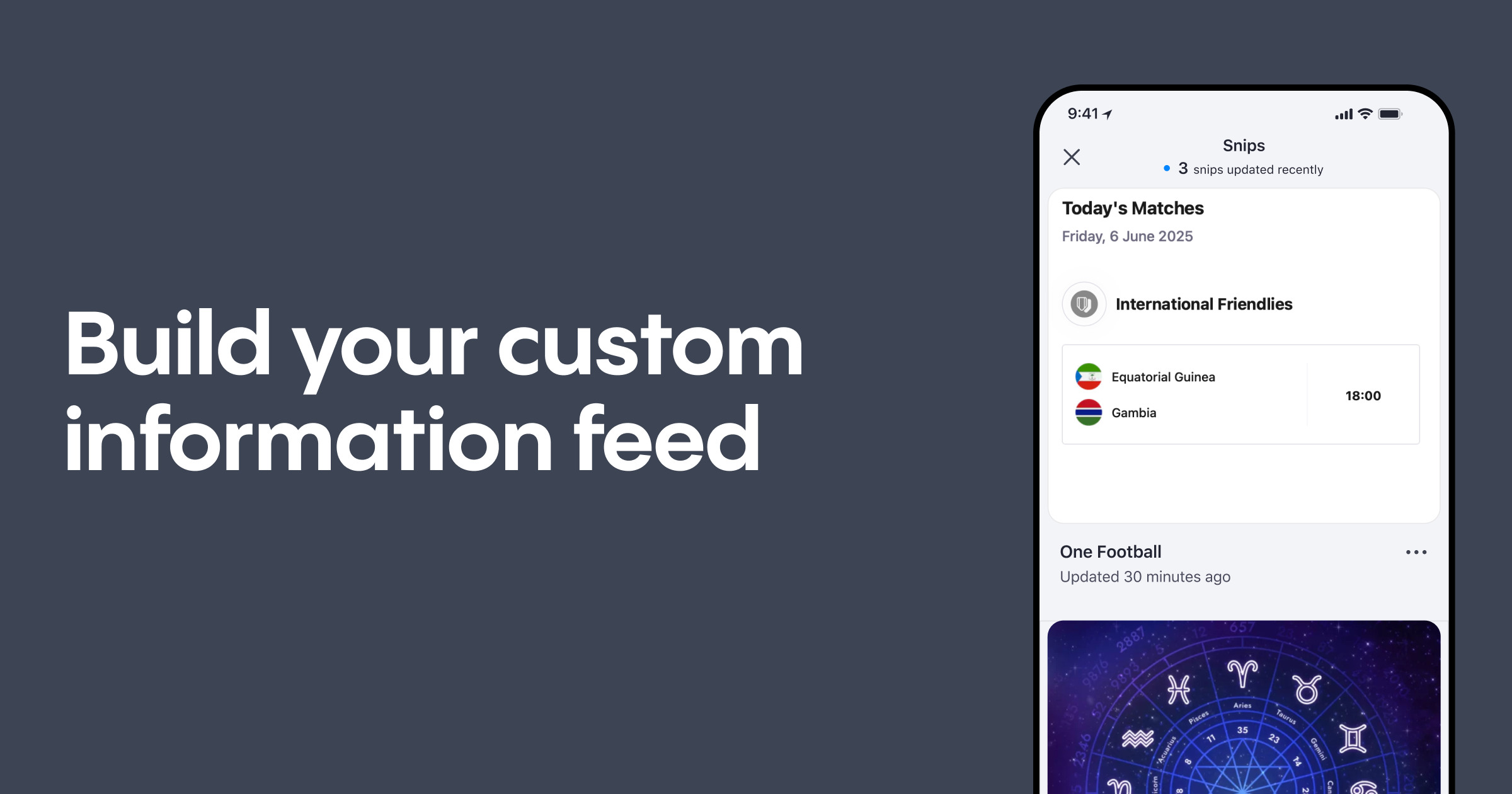 Create your own information feed with the Snips tool in Aloha Browser