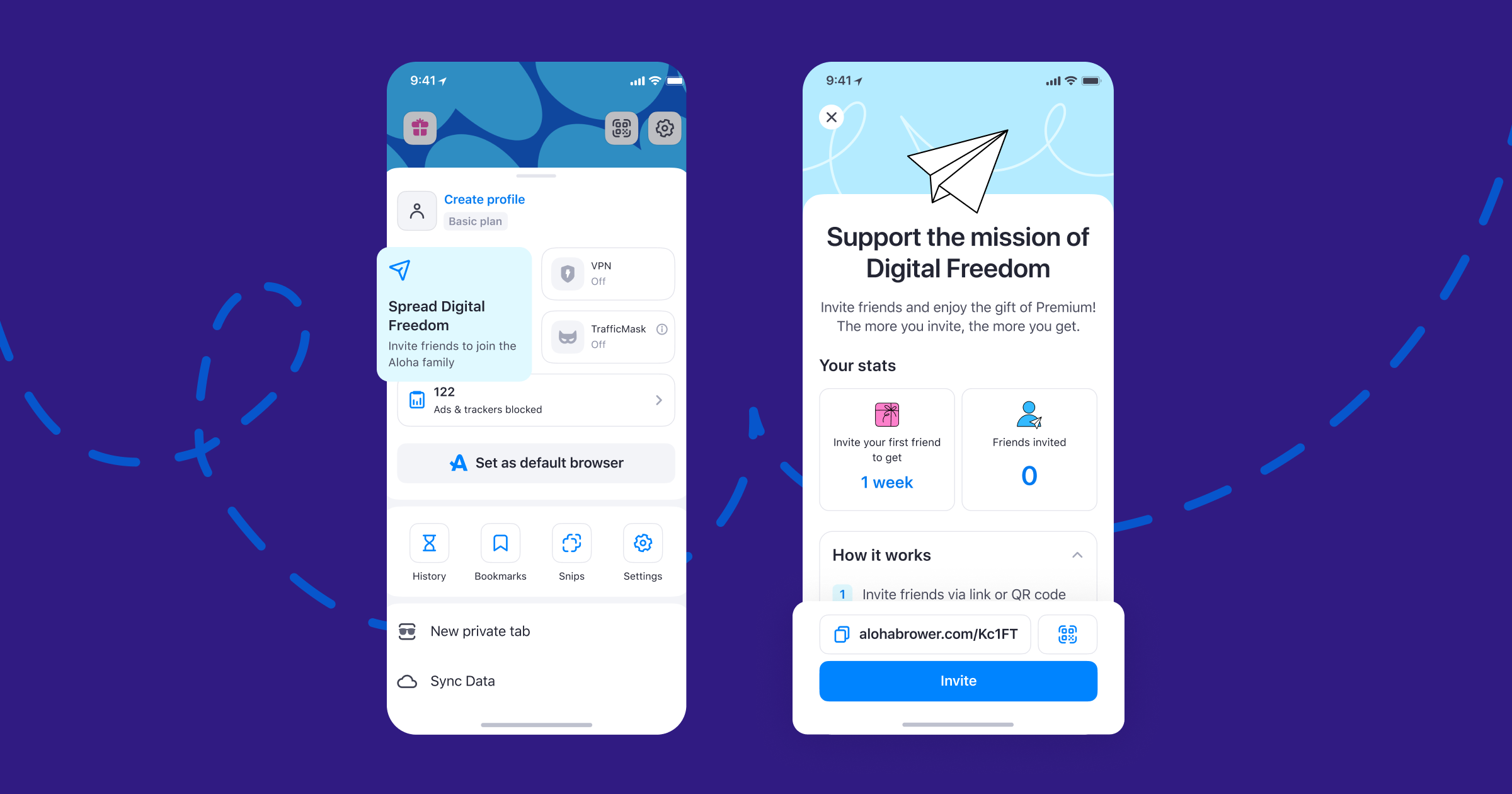 How to Join the New Aloha Browser Referral Program.