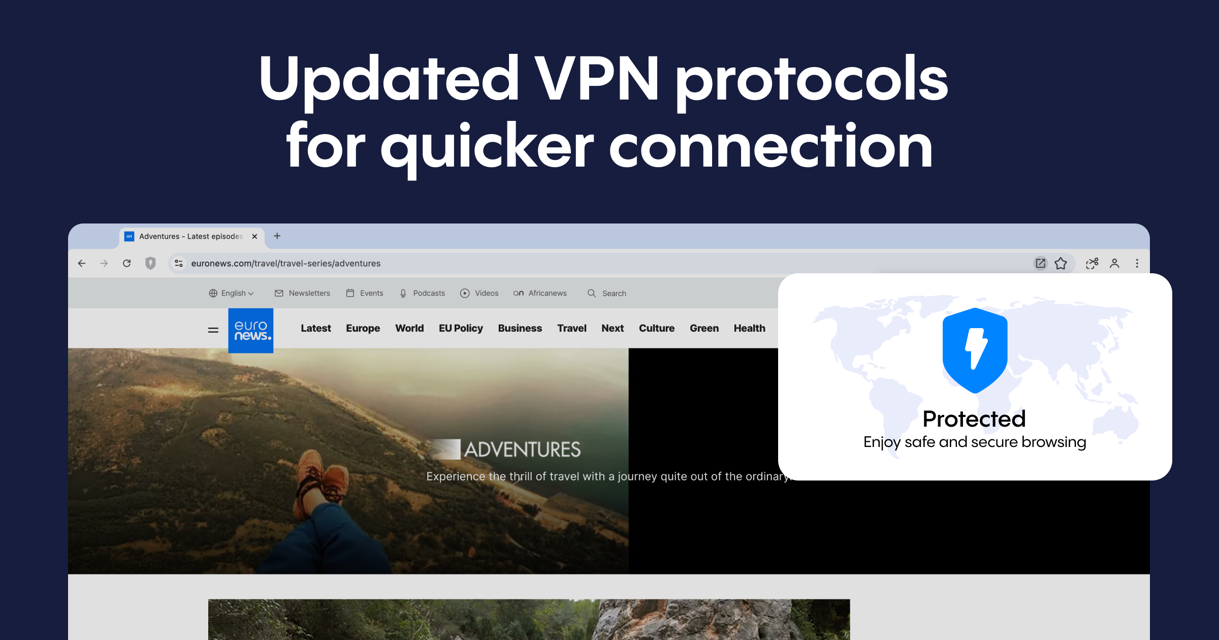 Free VPN in Aloha Browser for Windows and macOS just got a major boost