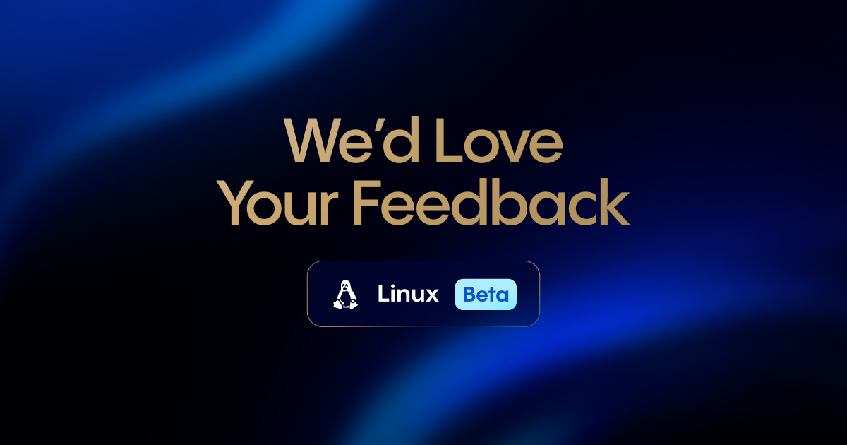 This is the Beta version of Aloha Browser for Linux, and your feedback is especially important at this stage