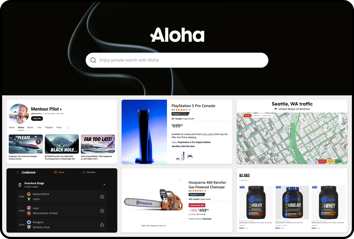 Aloha Browser: See Only What You Want With Snips