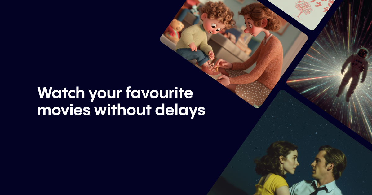 Start Streaming. Our New VPN Server is Built for Speed.