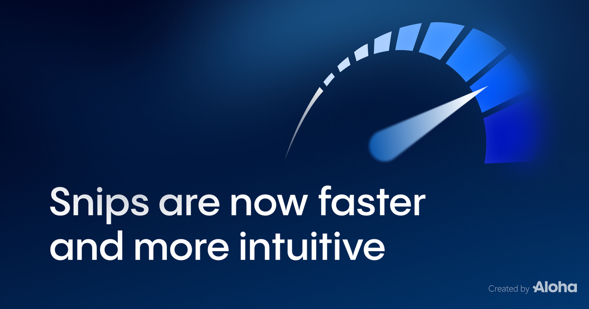 Introducing Enhanced Snips in Aloha Browser for Desktops