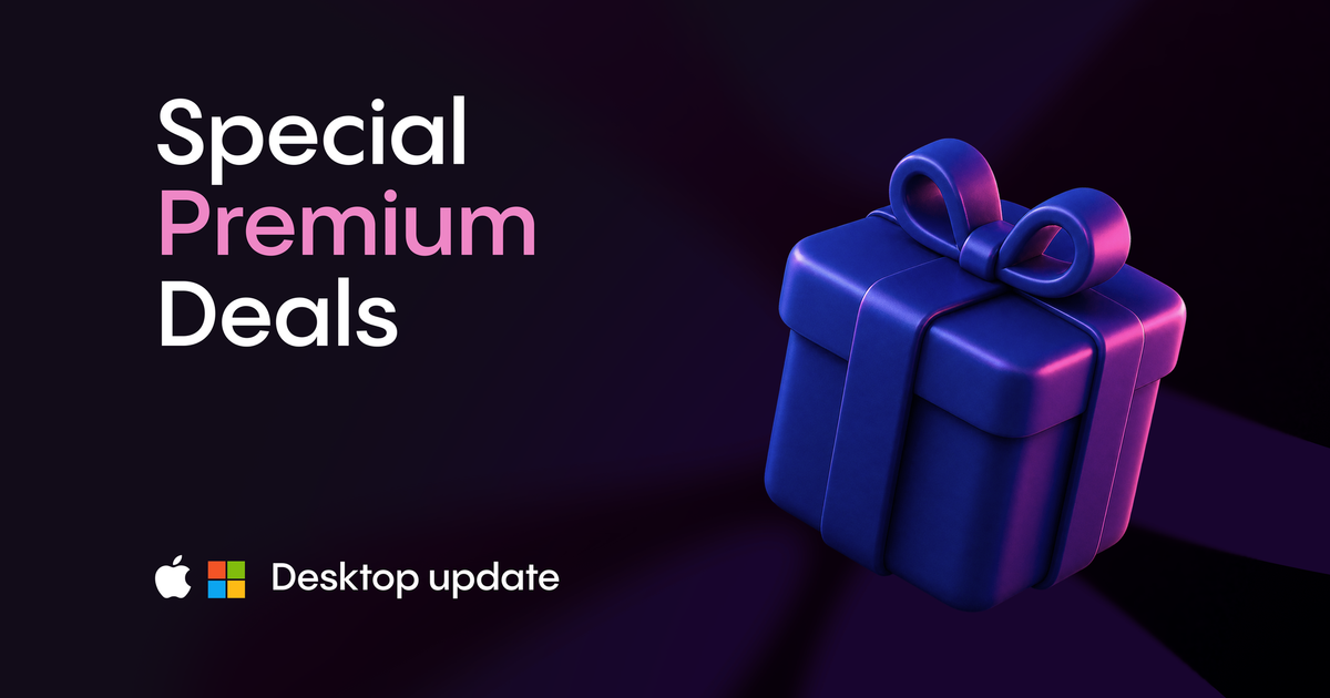 Aloha Browser Desktop Update: Special Premium Deals and Arabic language