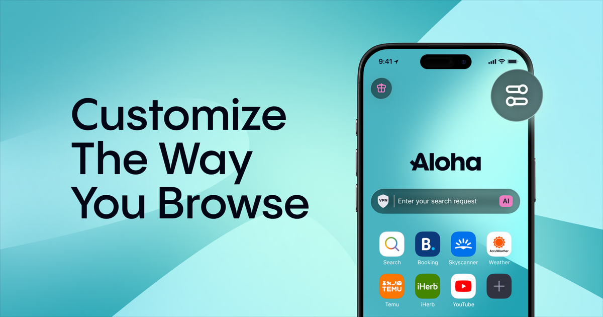 How to Customize Aloha Browser: Wallpapers, Themes, Snips, and More